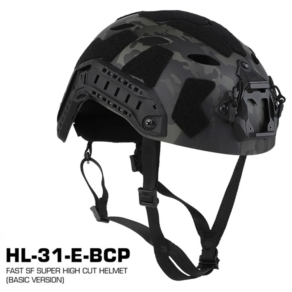 Tactical Helmet Simplified Version Ops-Core Fast SF Super High Cut Helmet Outdoor Cycling Paintball Protection Helmet