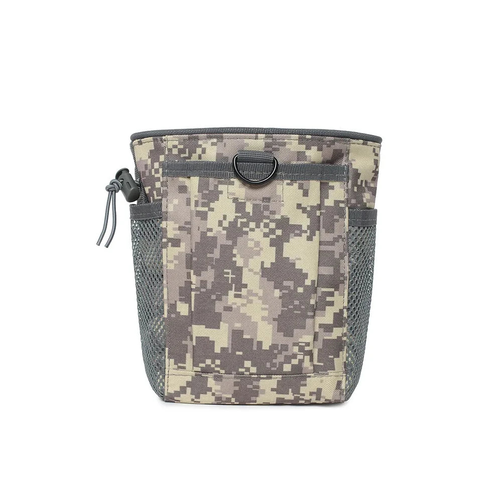 NEW Outdoor 3-5L Tactical Molle 800D Nylon Dump Drop Pouch Recycle Waist Pack Ammo Bags Airsoft Accessories Bag Pouches