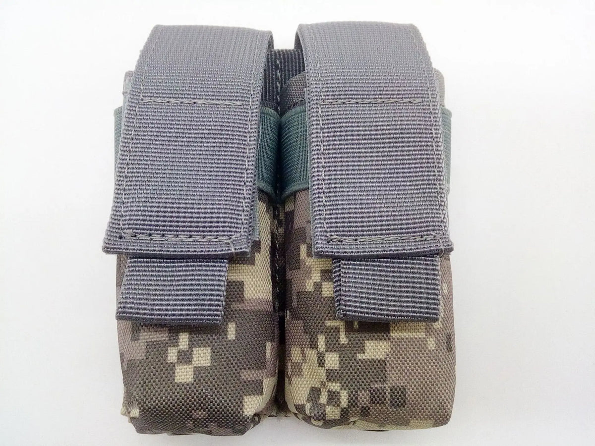 Molle 9mm Double Pistol Magazine Pouch Mag Holster Outdoor Hunting Accessories Flashlight Holder EDC Tool Waist Bag Vest Pouches