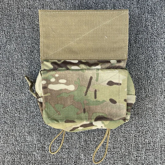 Tactical Vest Abdominal Pouch MK3 MK4 EDC Dangler Drop Pouch Gear Chest Rig Plate Carrier Bag Storage Fanny Pack MC