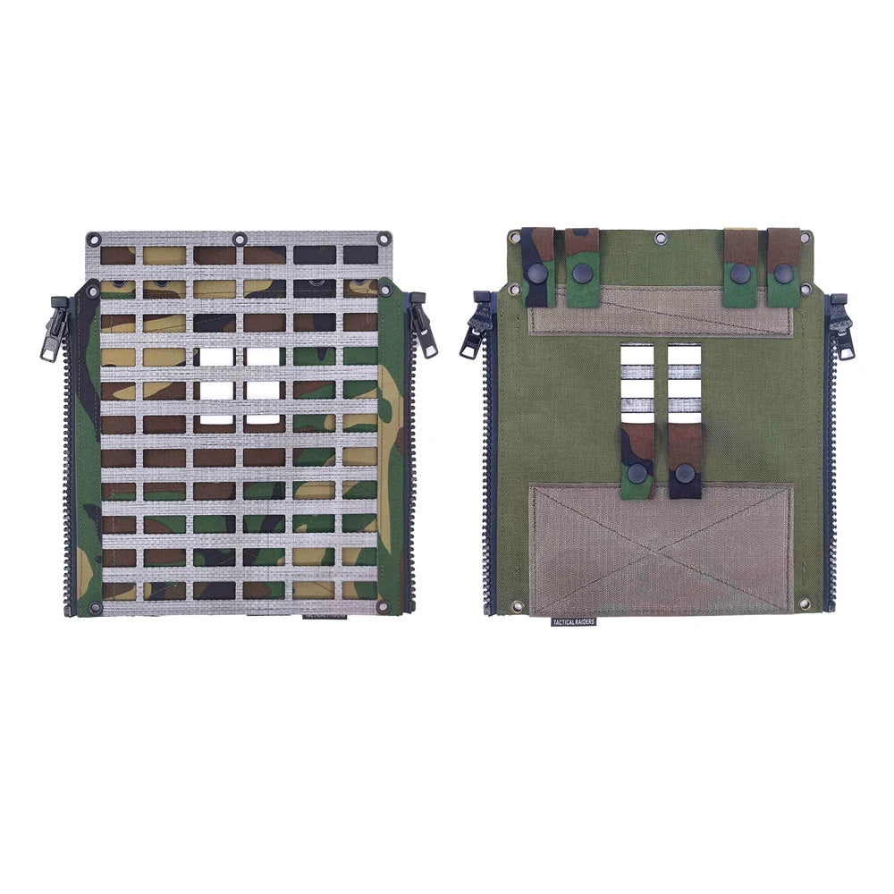 Multifunctional Laser Cutting SS Style Molle Back Panel for Lv119 Overt Tegris