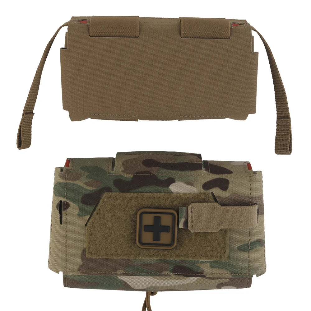 Tactical MD2 Compact Medical Pouch V3 IFAK First Aid Trauma Kit Outdoors Hunting Camping Patrol Survival Equipment
