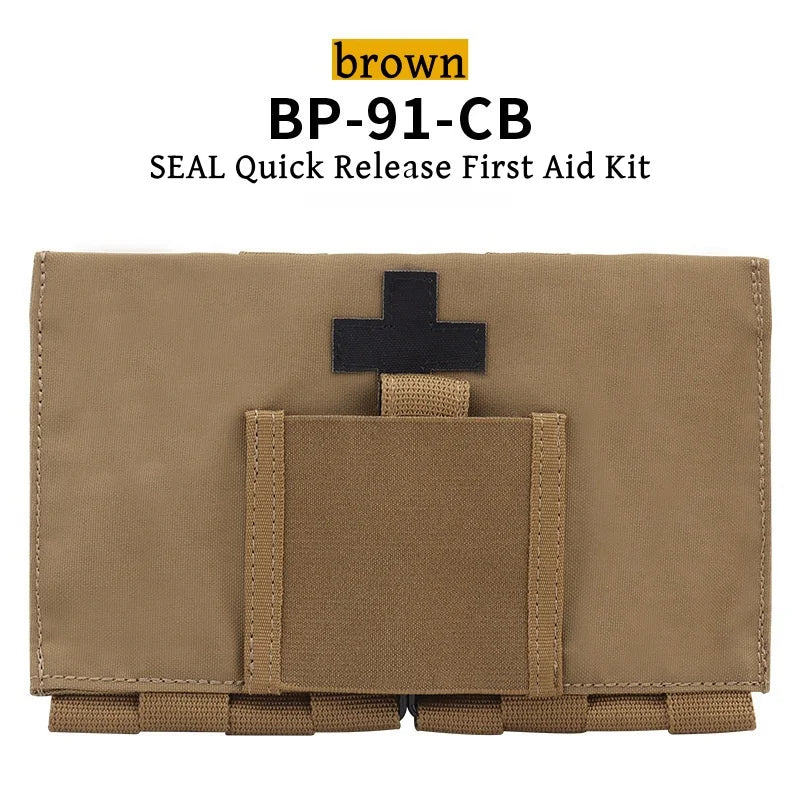 SEAL Outdoor Quick Release Outdoor First Aid Kit MOLLE Waist Quick Release First Aid Kit