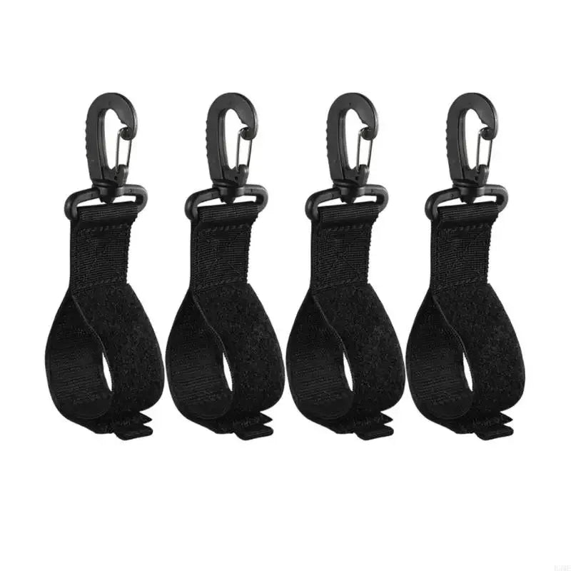 Upgraded Kayak Paddle Holder, Board Accessories Inflatable Boat Storage, Set of 6 Clip Holders