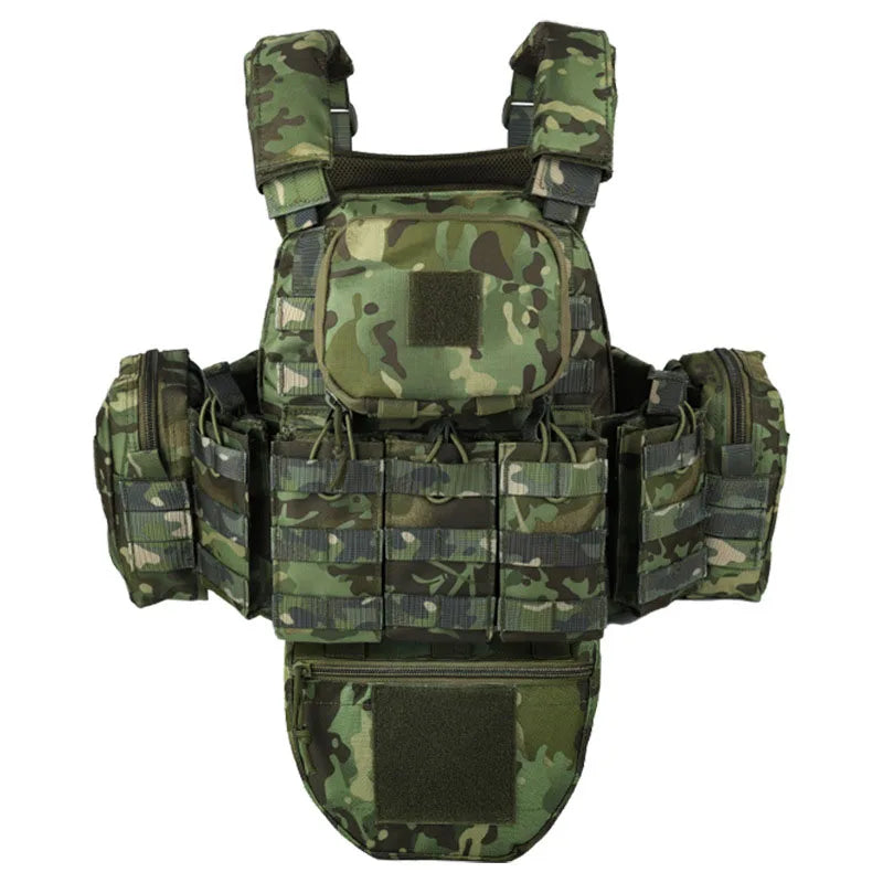 Quick-release Hunting Vest Molle Multifunctional Outdoor Tactical Vest YAKEDA Vest With Detachable and Expandable Shoulder Strap