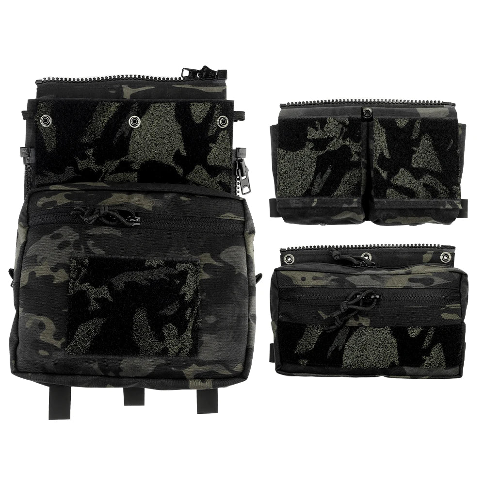Advanced Tactical Panel Backpack Plate Carrier Pouch Bag Hunting Airsoft Vest Accessories for LV-119 Militar Assault Vest