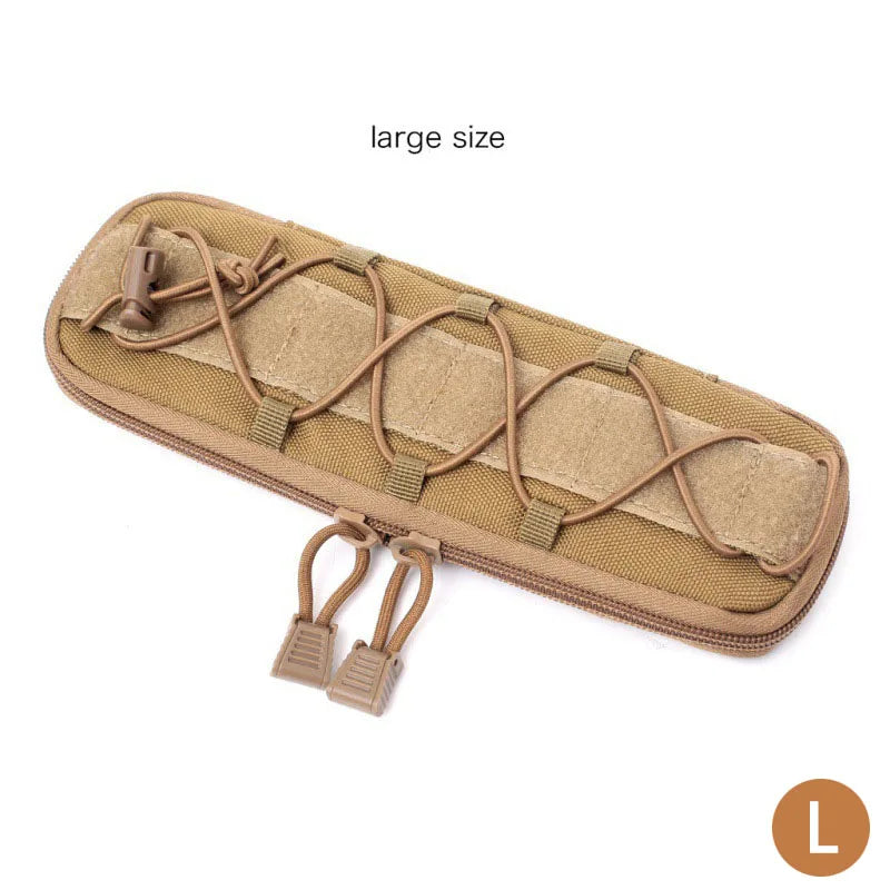 Tactical Molle Knives Pouch EDC Knife Holder Bag Pocket Nylon Outdoor Hunting Camping Flashlight Holster Small Waist Bag