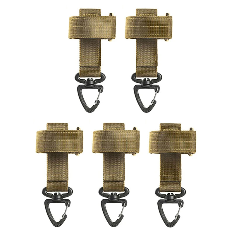 Molle Tactical Keychain Glove Holder Strap Nylon Gear Keeper for Outdoor Tools