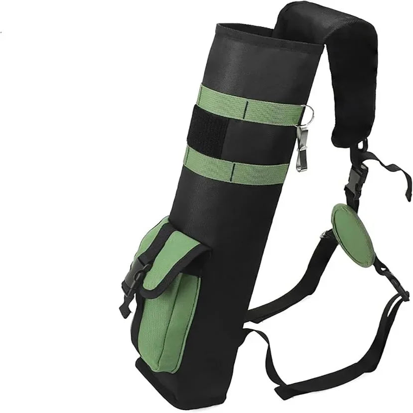 Archery Quiver for There-point Formula, Multifunctional Archery Quiver with Adjustable Strap and Pockets , Tactical Arrow Holder