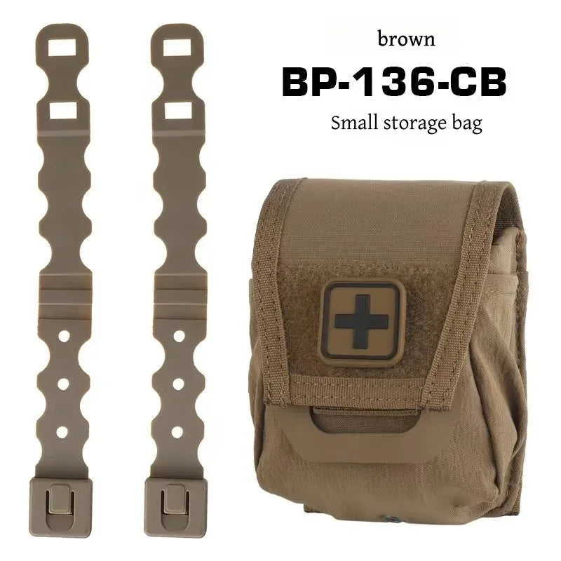 MOLLE First Aid Waist Bag – Portable Survival Kit Pouch, Camo EDC Accessory Bag for Outdoor Hunting