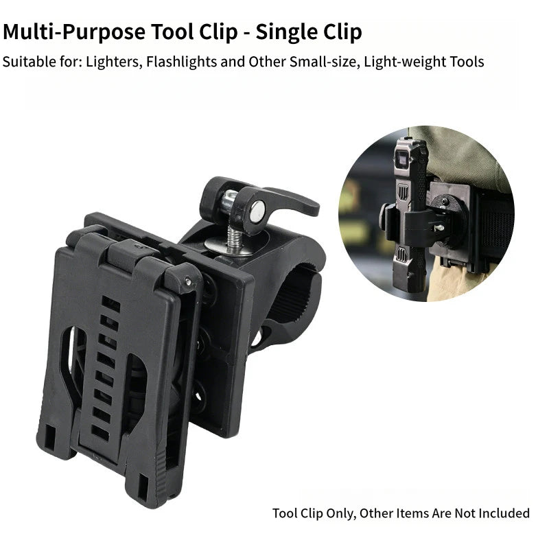 Multi‑Purpose Quick Detachable Adjustable Carry Holster for Stick, Sword, Axe, Portable Outdoor Emergency Survival Sheath