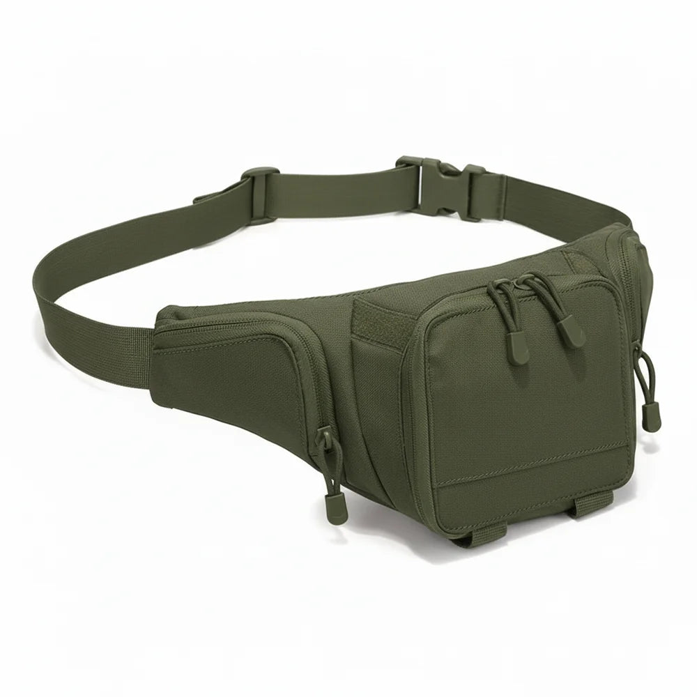 Tactical Pistol Gun Storage Bag Waist Fanny Pack Concealed Carry Anti-Theft Hidden Gun Holster Bag EDC Tool Pouch for Hunting