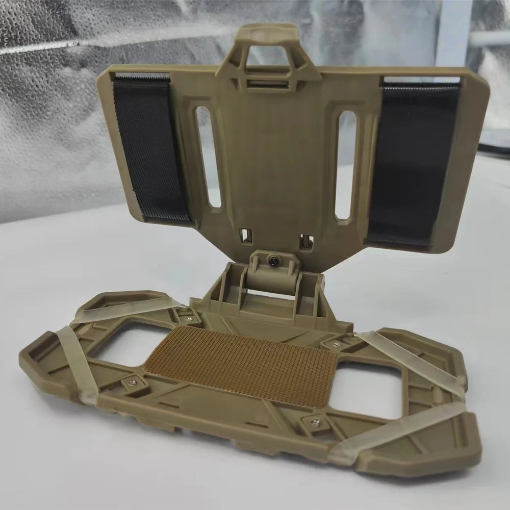 Tactical MOLLE Folded Navigation Board Mobile Phones Navigator Holder Vest Chest Bag Admin Panel Hunting Vest Accessories