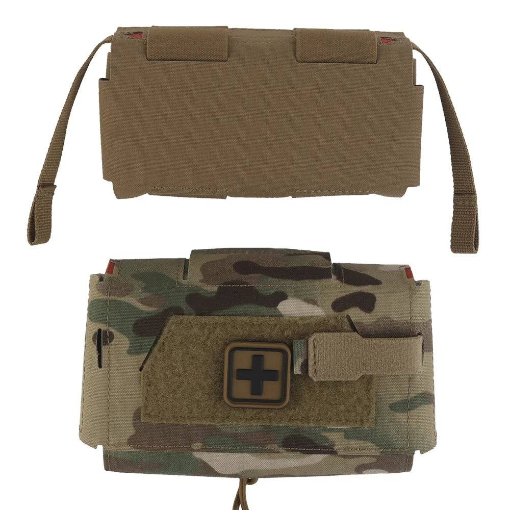 Tactical MD2 Compact Trauma Kit IFAK Medical First Aid Pouch Outdoors Hunting Camping Patrol Survival Equipment