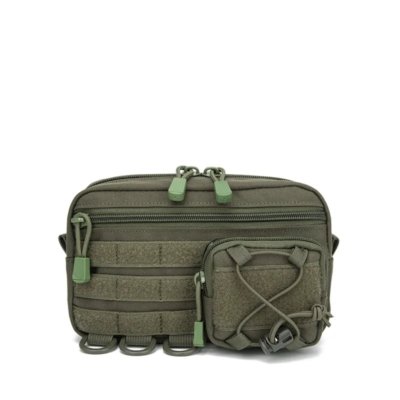 1000D EDC Pouch Molle Organizer Bag Utility EDC Tool Pouch Horizontal Modular Pouch Outdoor Waist Pack EMT Hunting Fanny Pack