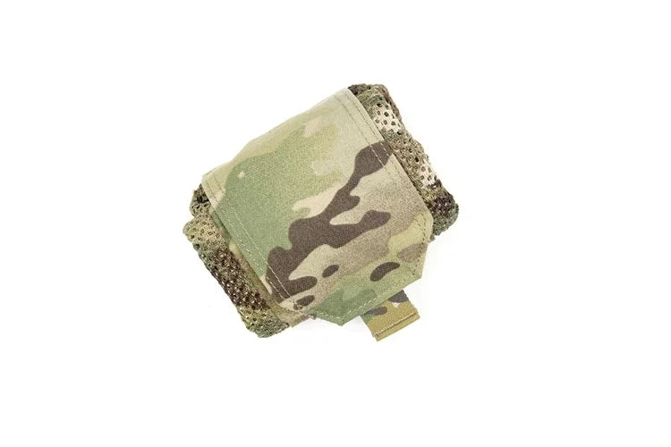 Tactical Dump Drop Pouch EDC Molle Mesh Bag Airsoft Foldable Magazine Ammo Mag Pouches Storage Recycling Gear