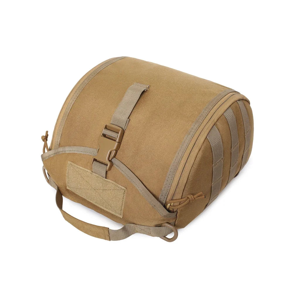 Tactical Helmet Bag MOLLE Mount Multi-Purpose Outdoor Sports Hunting Combat Training Airsoft Fast Helmet Storage Carrying Pouch