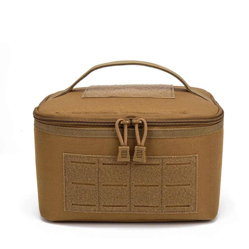 Portable Rifle Cartridge Bag Pistol Ammo Pouches Outdoor Ammunition Box Hunting Shooting Bullet Storage Case EDC Handbag