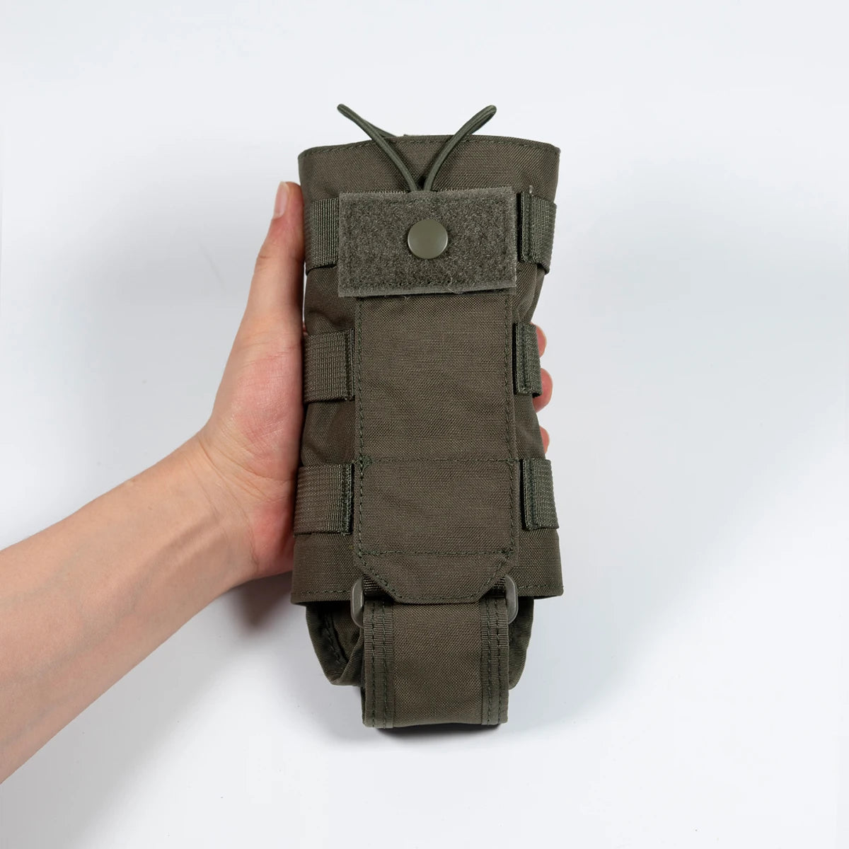 Tactical Quick-Release Vest Set Airsoft Adjustable Flame-Retardant Compact Vest with Magazine Pack Walkie-Talkie Bag for Hunting
