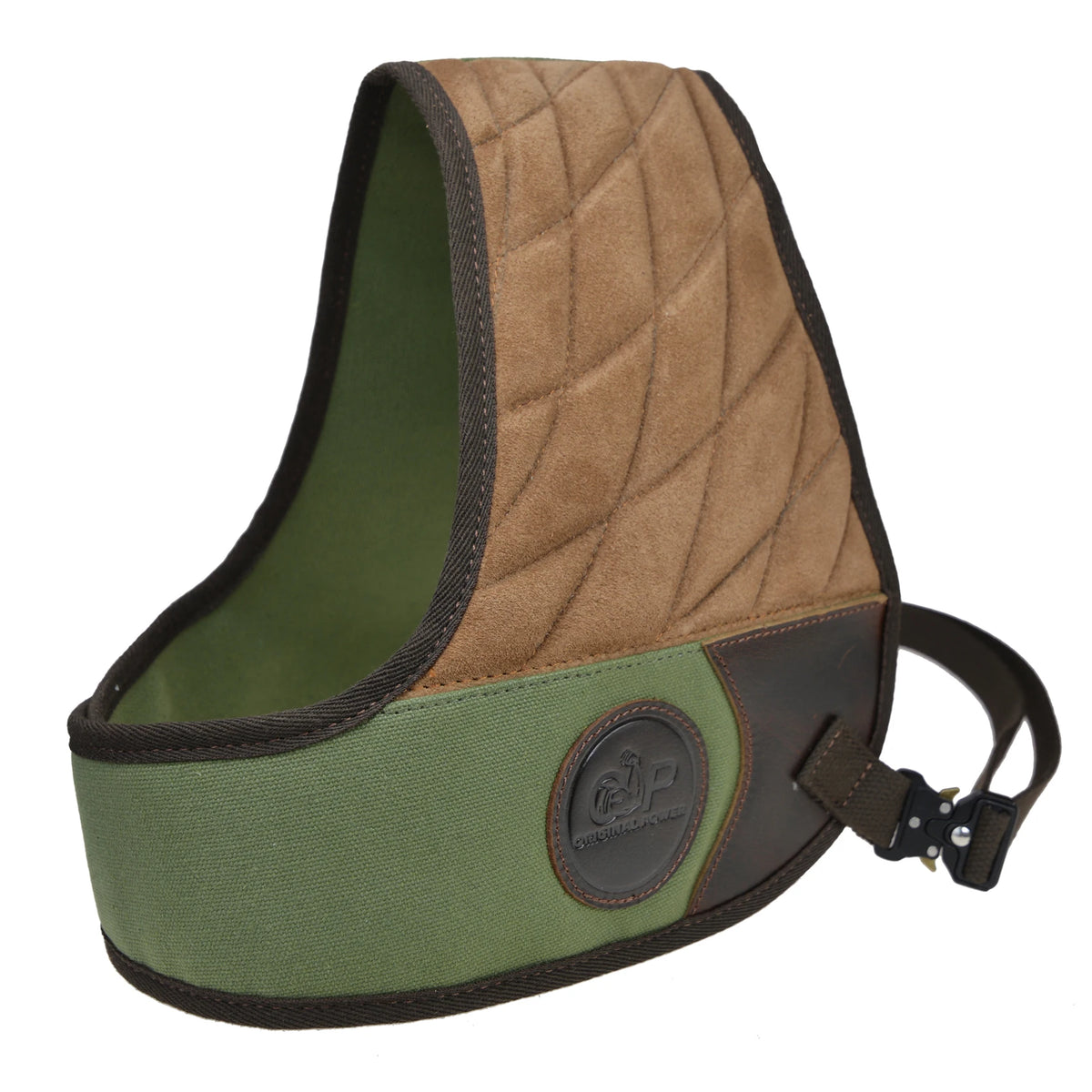 Adjustable Rifle And Shotgun Recoil Reducer Shooting Shoulder Pad Shield Leather Canvas Shirt Vest Hunting Protection