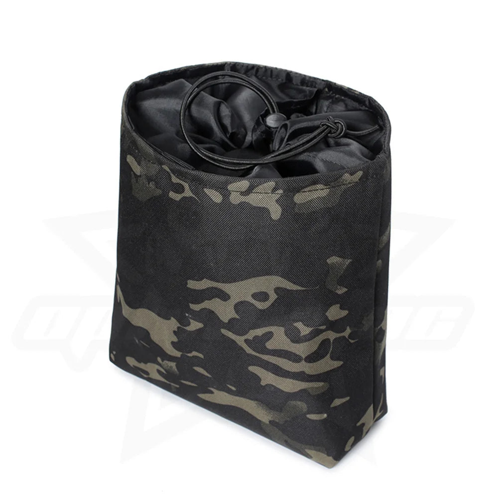 OPHIDIAN Molle Magazine Dump Drop Folding Pouch Hunting Airsoft Ammo EDC Tool Bag Foldable Utility Recovery Mag Pack