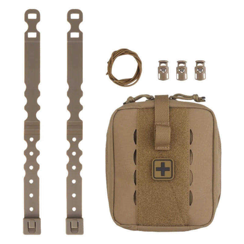 First Aid Organizer | Waterproof Emergency Pouch | EDC First Aid Kit for Hiking
