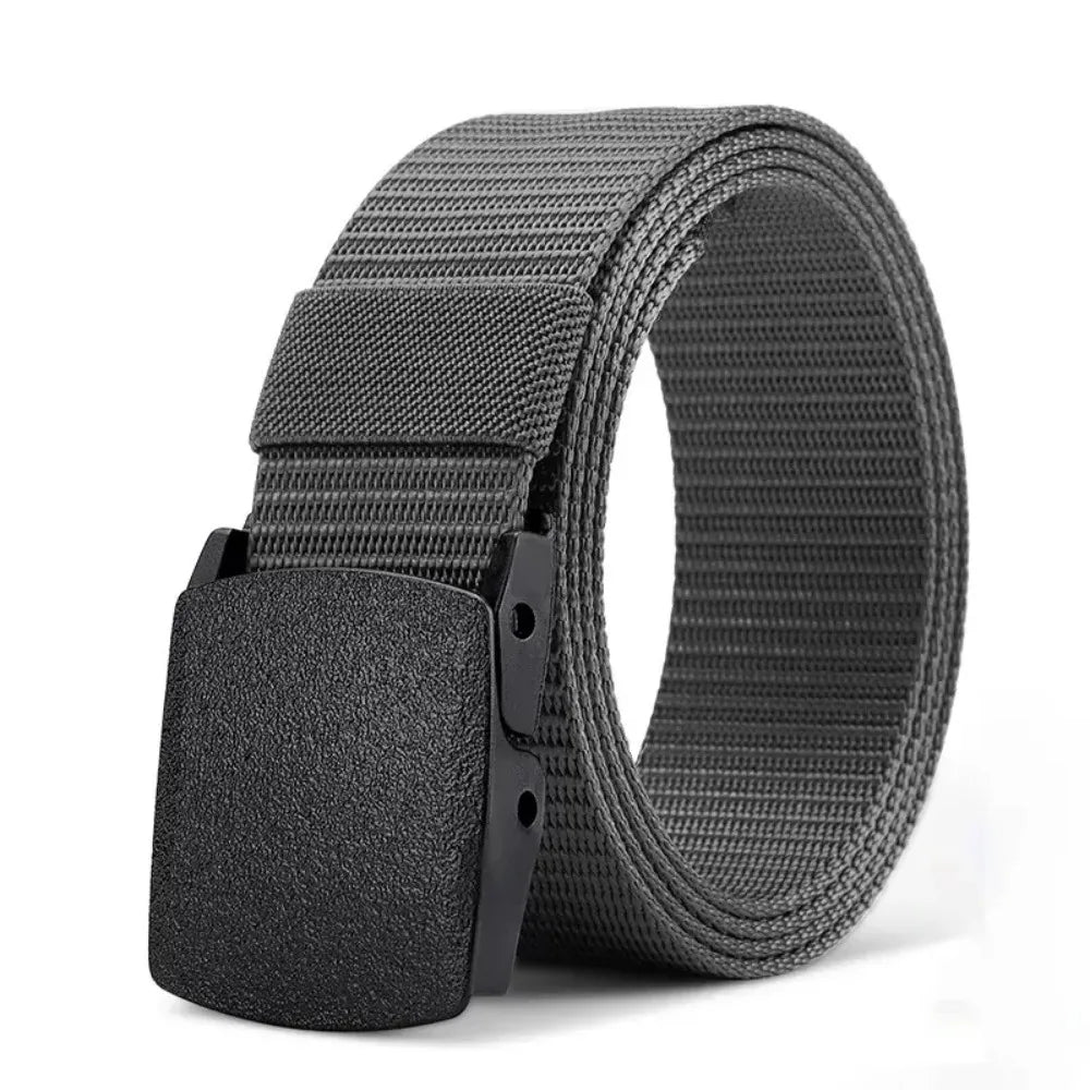 Men's Belt Outdoor Casual Canvas Belt Metal Free Training Nylon Tactical With Pants Jeans Belt Sports Belts For Men Women