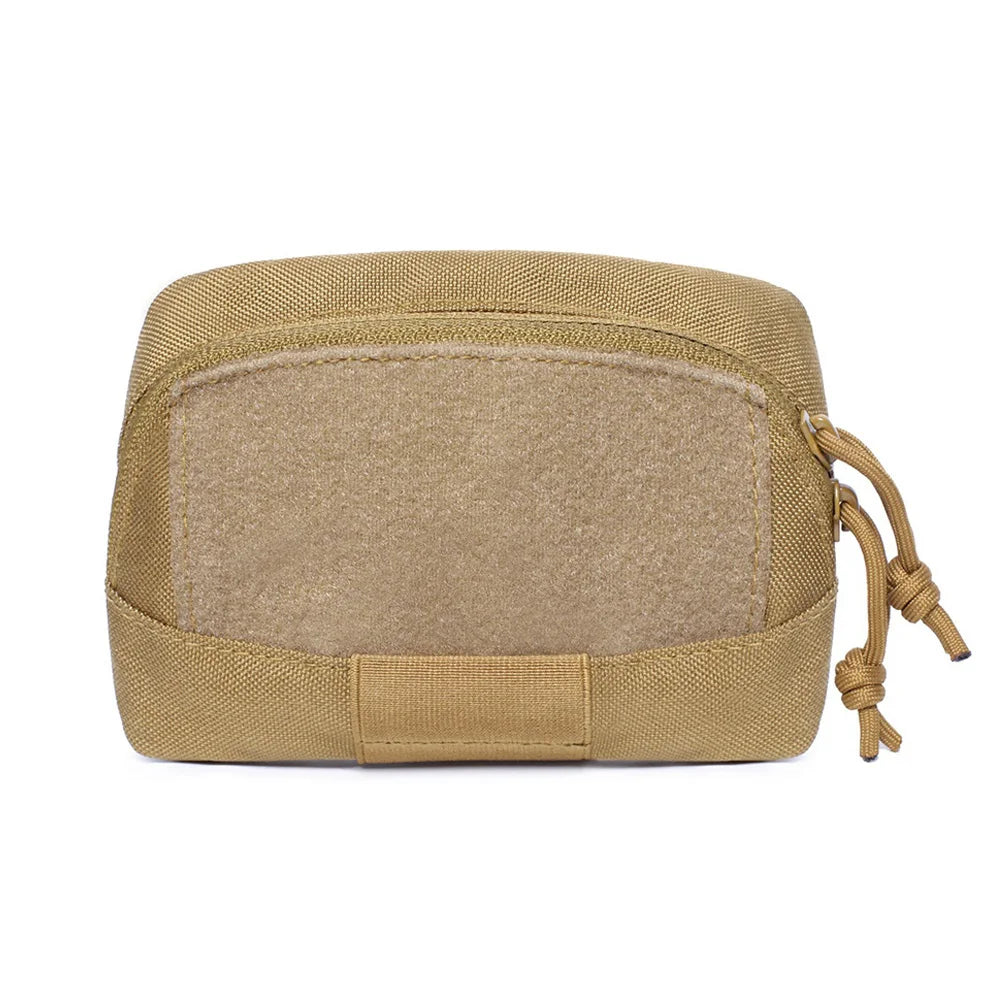Fwoyonze Tactical Molle Mini Pouch Vest Admin Panel Pouch Chest Expansion Sub Bag Tool EDC Bag Waist Pack Vest Plate Carrier