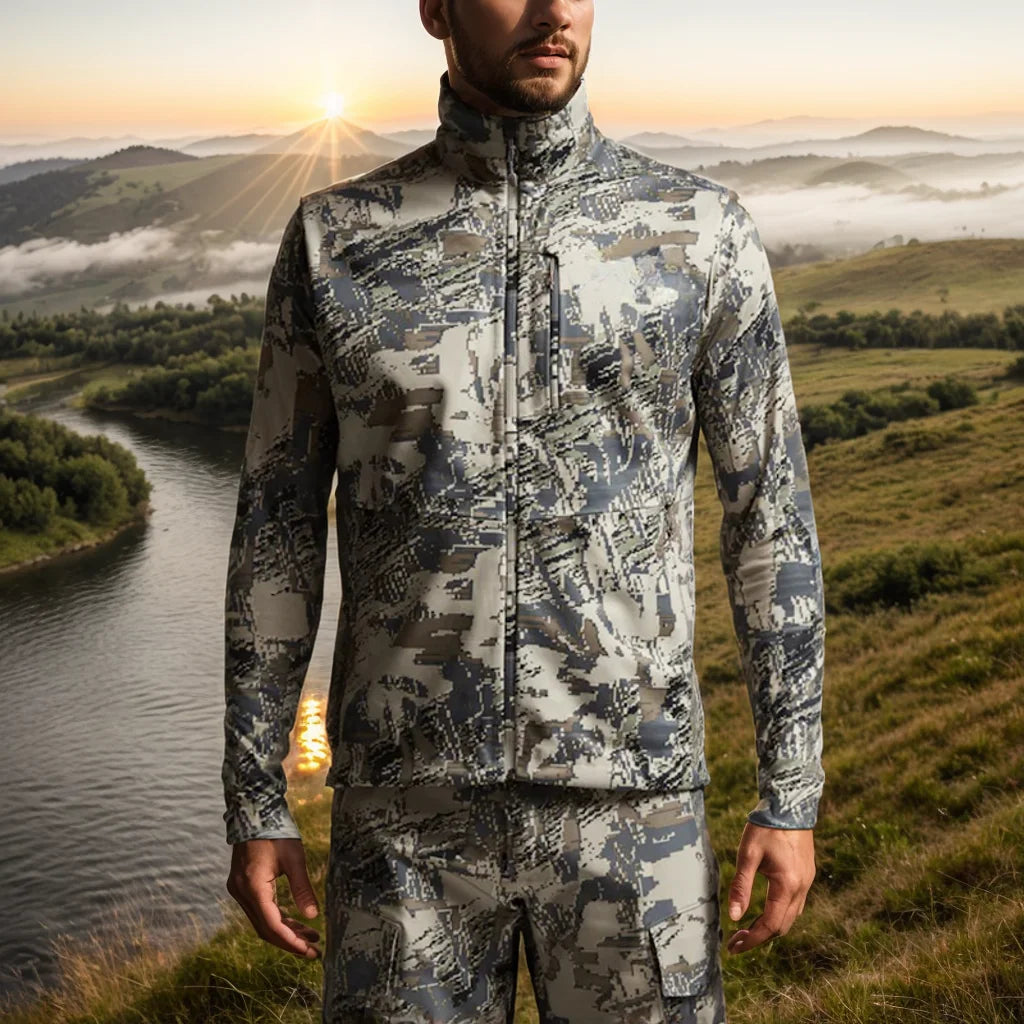 Ainfad Men's Waterproof Windproof Camouflage Outdoor Clothing Hunting Vest