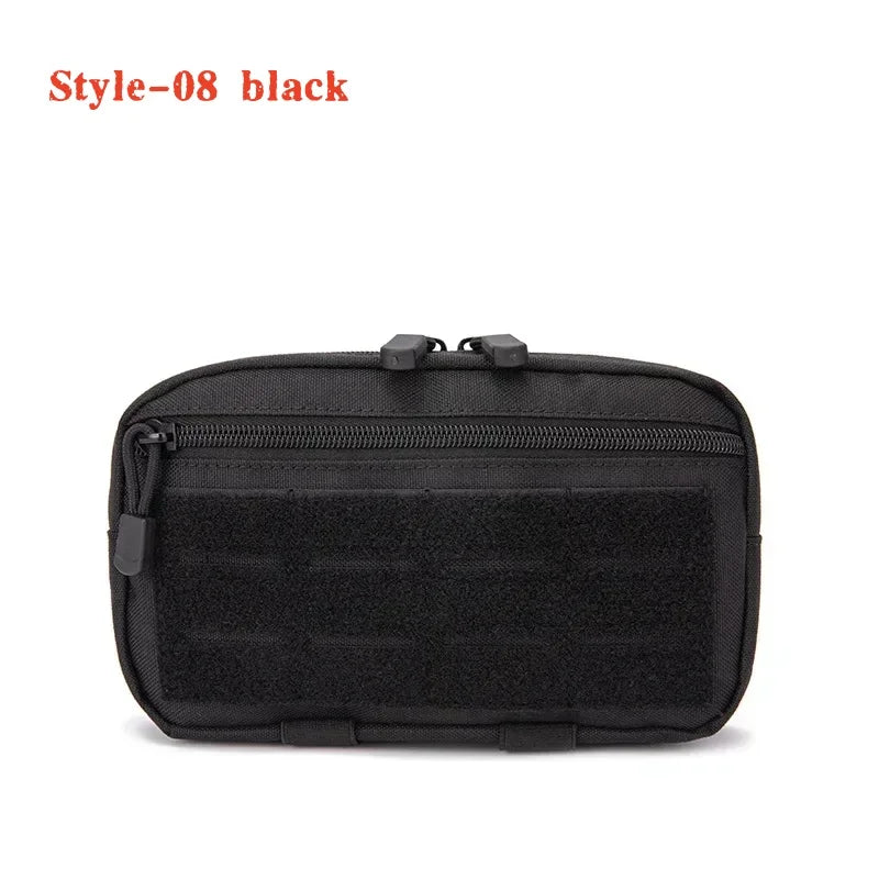 IFAK EDC Bag Tactical Molle Admin Pouch Waist Bag Hunting Vest Emergency Tool Kit Outdoor First Aid Kit Camping Survival Bag