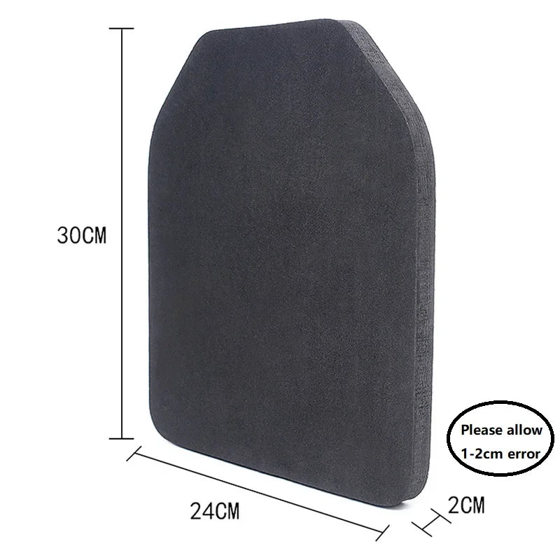 Durable Foam Training Armor Plates Non-ballistic Dummy SAPI Tactical Vest Shockproof Carrier for AVS JPC Military Airsoft Vest