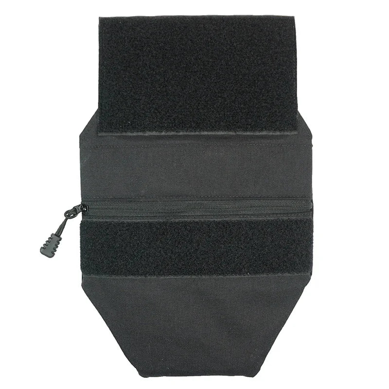 Tactical Abdominal Bag Vest Laser Cutting Molle Pouch Expansion Conversion Protect Bag Accessories