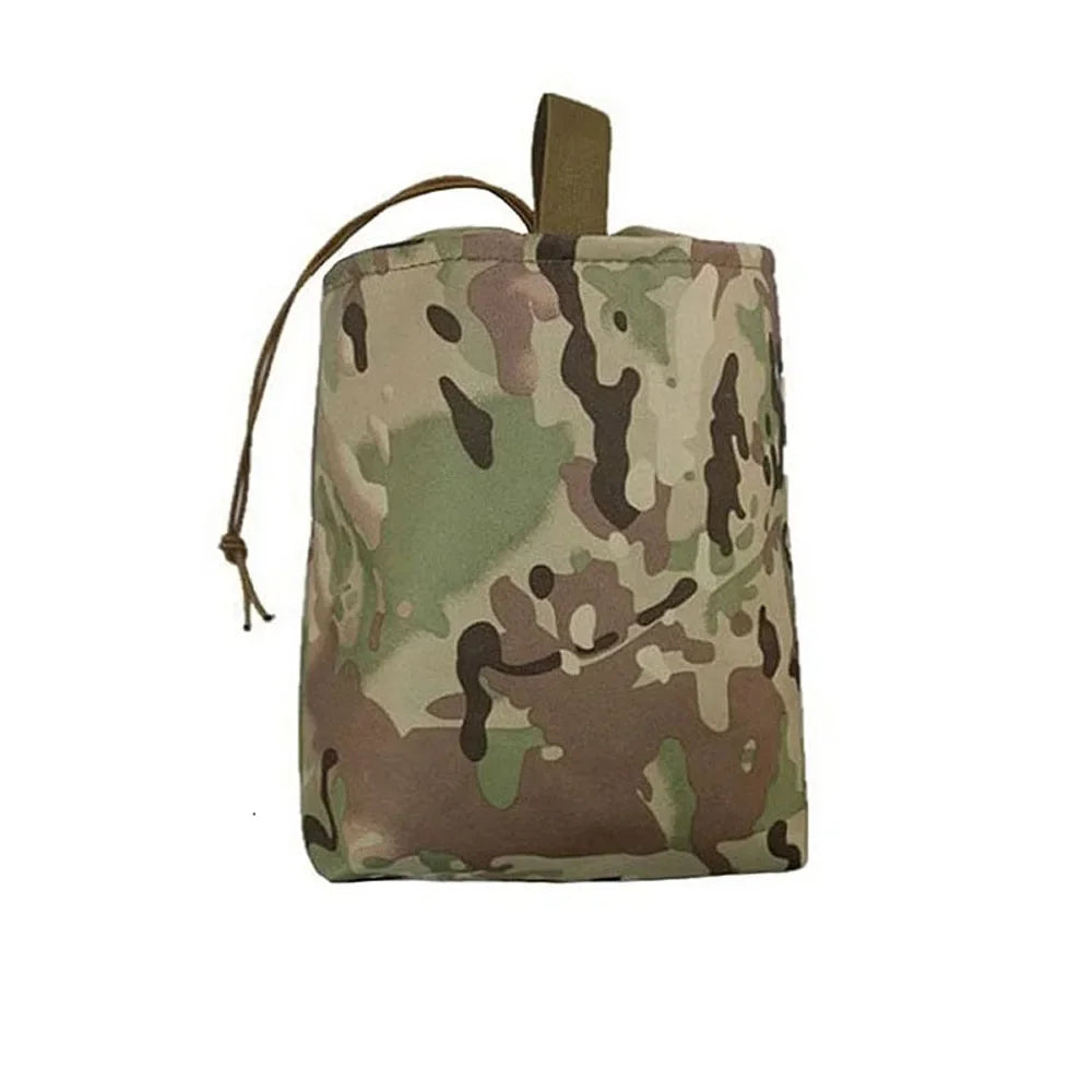 Tactical Molle Pouch Dump Drop Magazine Bag Paintba Outdoor Foldable Bullet Recovery Mag Bag Hunting Gear