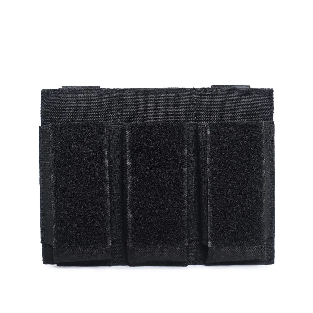 Double&Triple 9MM Magazine Pouch MOLLE Tactical Pistol Magazine Bag for Glock 1911 92 CZ Hunting Accessories Molle Storage Bag