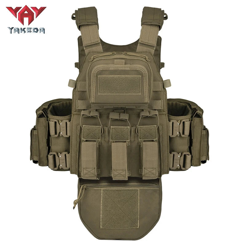 YAKEDA 8280 Tactical Vest - Hunting Tactical Vest - Outdoor Tactical - Full-coverage Vest