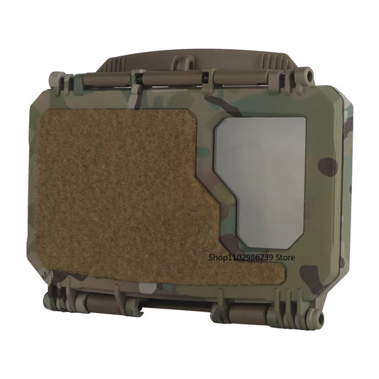 MOLLE Tactical Phone Case 2th Gen Universal Phone Holder Pouch for Map Navigation Airsoft Hunting Vest Plate Carrier Accessory