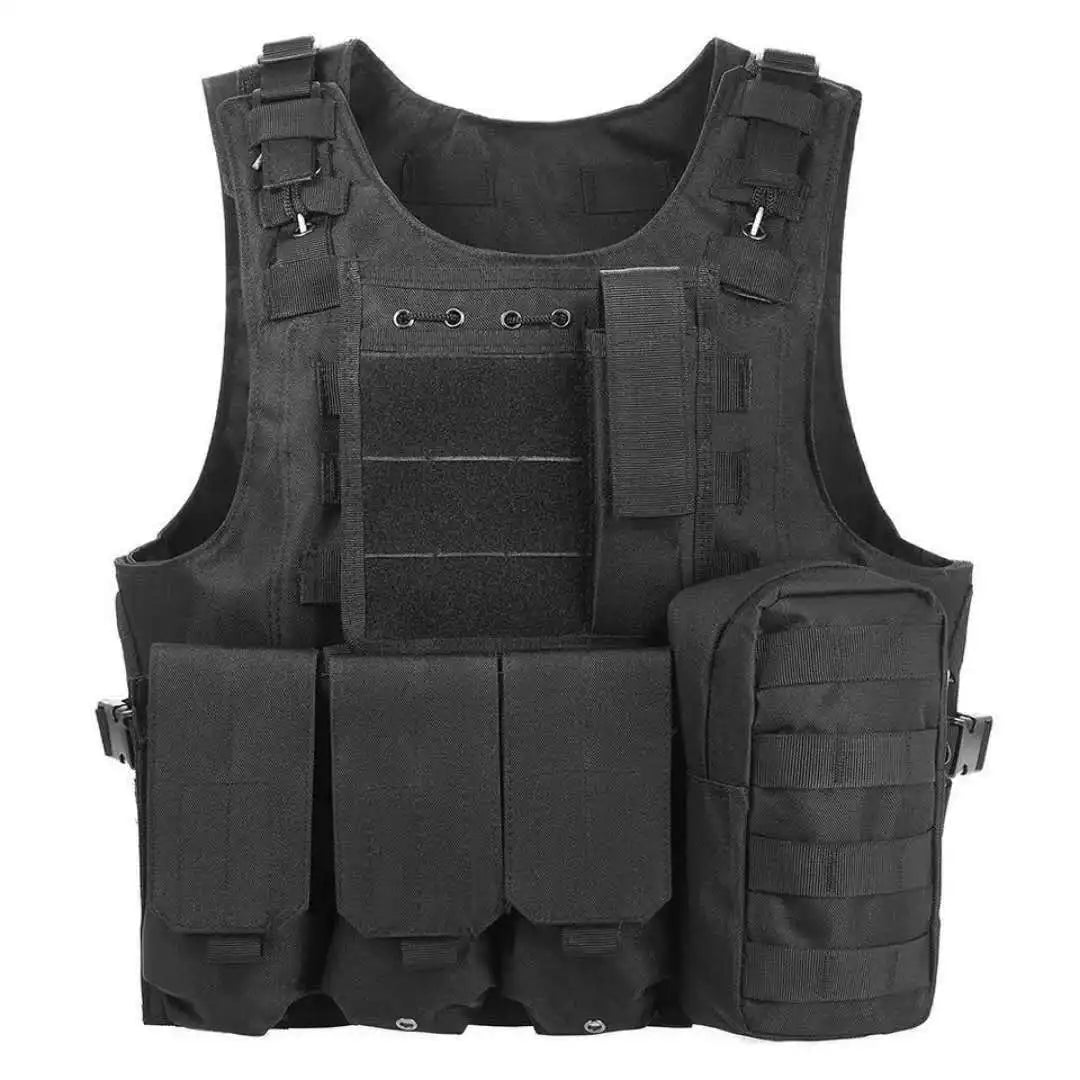 600D oxford Tactical Vest Mens Military Hunting Vest Field Battle Airsoft Molle Waistcoat Combat Assault Plate Carrier Vest