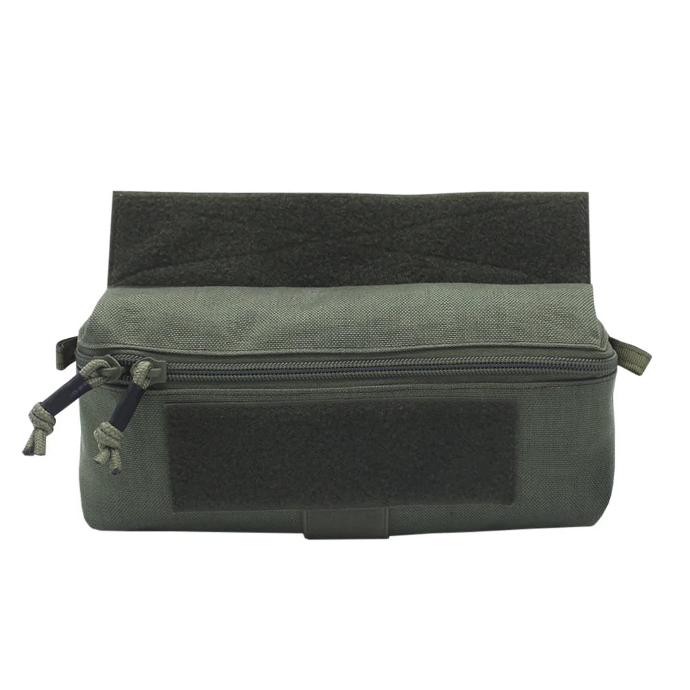 VULPO Tactical Vest Chest Dangler Drop Pouch Mini Abdominal Dump Drop Pouch Fanny Pack For JPC CPC MK3 MK4 Plate Carrier Storage