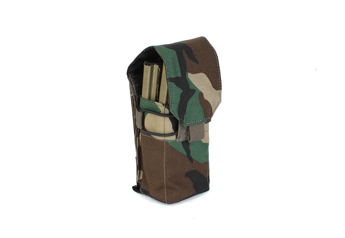 PEW TACTICAL SOF LCS Double M4 Mag Pouch AIRSOFT PH20