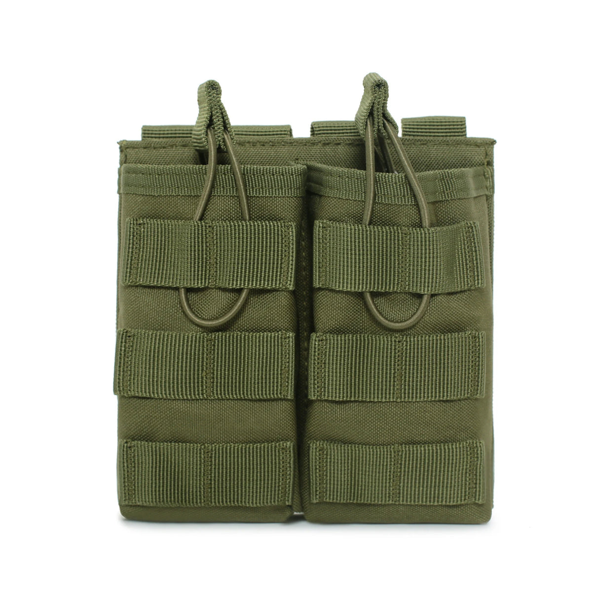 Tactical Magazine Pouch, MOLLE Double Mag Pouches for M4 M16，Outdoor Walkie-Talkie Bag Large Capacity Sundries Storage Bag