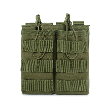 Tactical Magazine Pouch, MOLLE Double Mag Pouches for M4 M16，Outdoor Walkie-Talkie Bag Large Capacity Sundries Storage Bag
