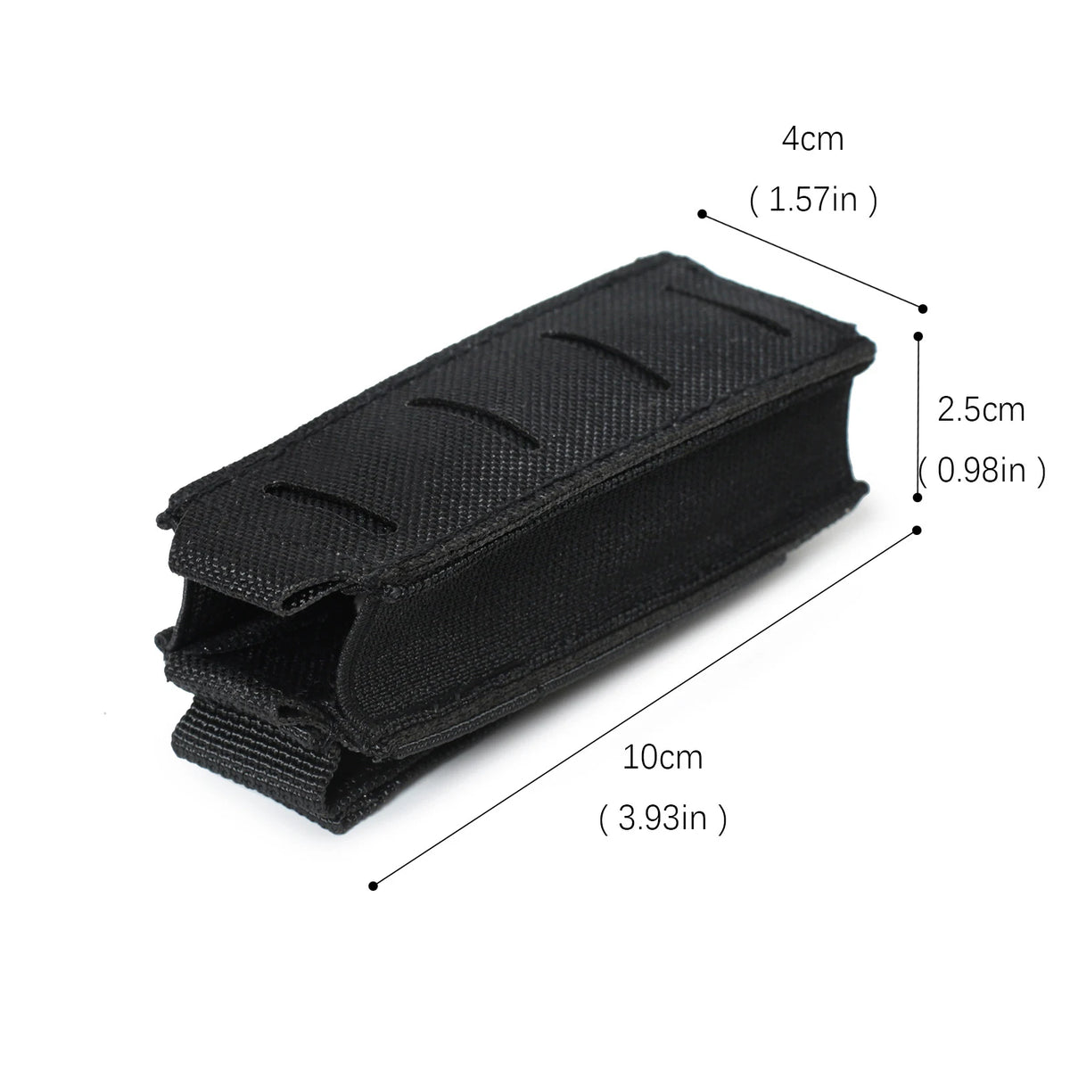 Tactical Single Magazine Pouch Elastic Pistol Mag Pouch Multi-tool Holder,Magazine sleeve tactical 9mm single sleeve