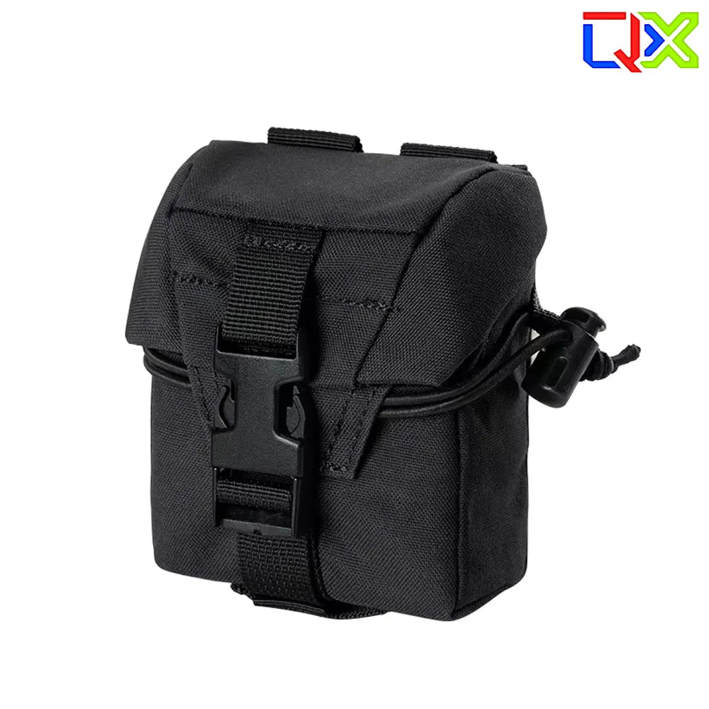 QX Tactical Frag Pouch MOLLE Multi-Function Tool Pouch Belt Storage Pouch Outdoor Hunting Accessories Gear Pack