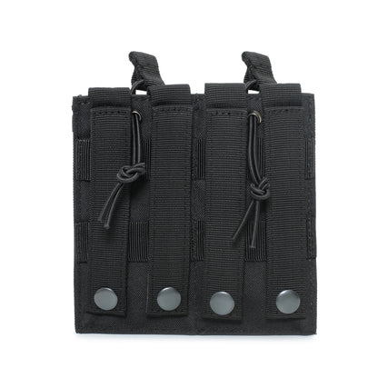 Tactical Magazine Pouch, MOLLE Double Mag Pouches for M4 M16，Outdoor Walkie-Talkie Bag Large Capacity Sundries Storage Bag