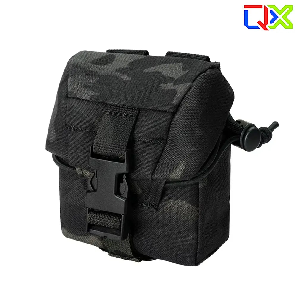 QX Tactical Frag Pouch MOLLE Multi-Function Tool Pouch Belt Storage Pouch Outdoor Hunting Accessories Gear Pack
