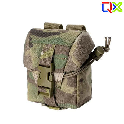 QX Tactical Frag Pouch MOLLE Multi-Function Tool Pouch Belt Storage Pouch Outdoor Hunting Accessories Gear Pack