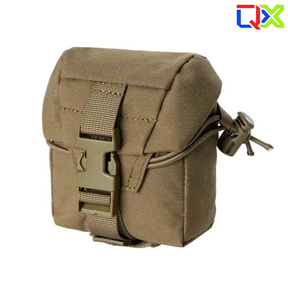 QX Tactical Frag Pouch MOLLE Multi-Function Tool Pouch Belt Storage Pouch Outdoor Hunting Accessories Gear Pack