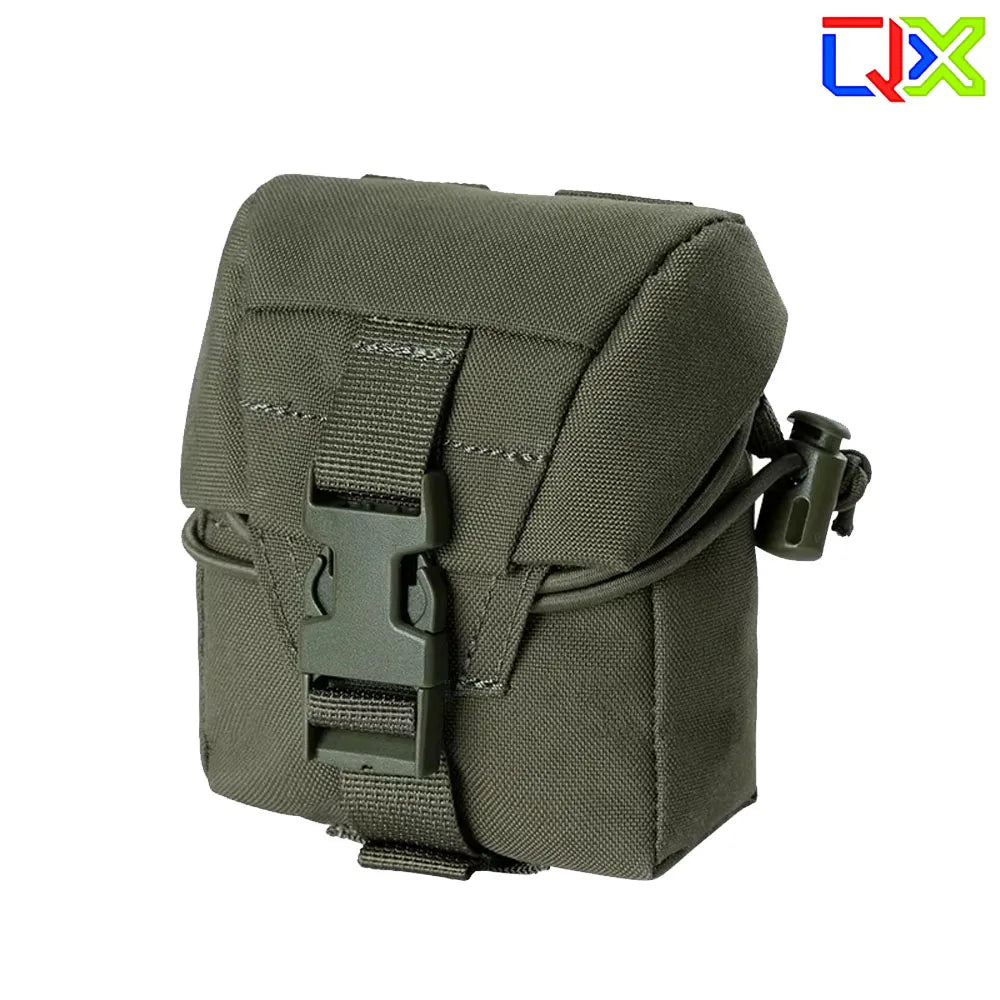 QX Tactical Frag Pouch MOLLE Multi-Function Tool Pouch Belt Storage Pouch Outdoor Hunting Accessories Gear Pack