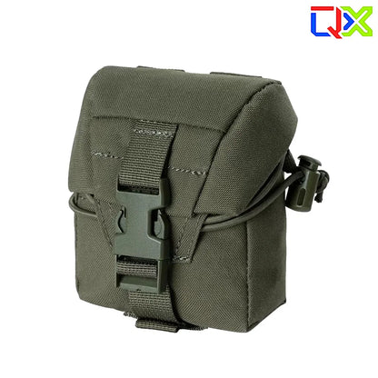 QX Tactical Frag Pouch MOLLE Multi-Function Tool Pouch Belt Storage Pouch Outdoor Hunting Accessories Gear Pack