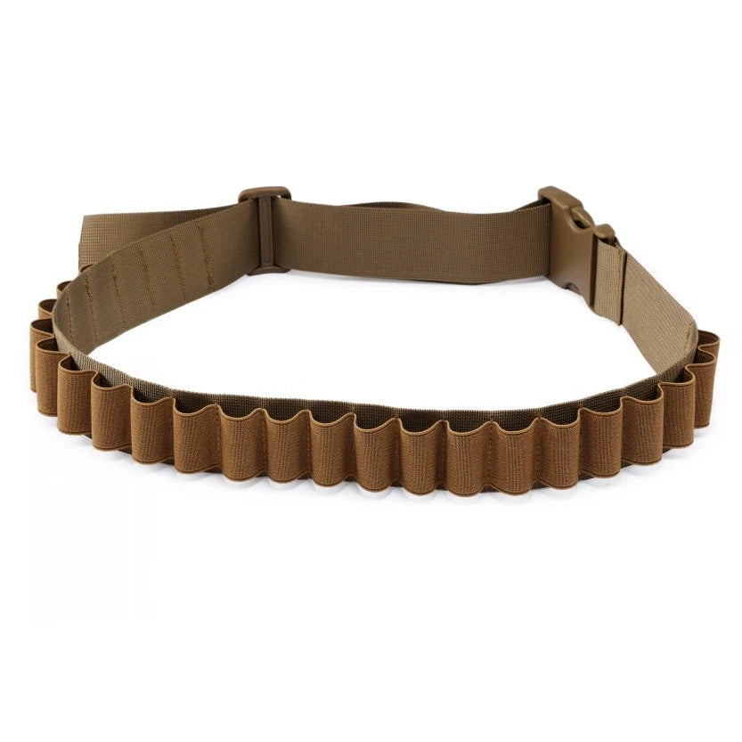27/30 Rounds Shotgun Bandolier Belt Adjustable Shotgun Shell Carrier Ammo Pouch Holder for 12 Gauge Hunting Accessories
